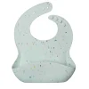 Bibs + Burps-LouLou Lollipop Silicone Bib (Confetti)
