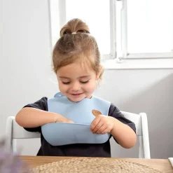 Bibs + Burps-Lassig Silicone Bib with Print