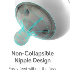 Baby Bottle Sets|Baby Bottles-Nanobebe Silicone Bottle (5 oz, 2 Pack)