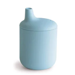 Kids Drinkware|Sippy Cups + Straw Cups-Mushie Silicone Sippy Cup