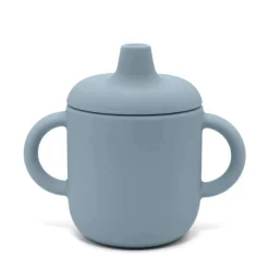 Kids Drinkware|Sippy Cups + Straw Cups-Nouka Silicone Sippy Cup with Handles