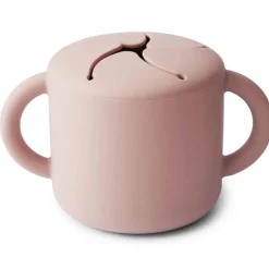 Baby Food Feeders-Mushie Silicone Snack Cup