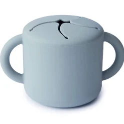 Baby Food Feeders-Mushie Silicone Snack Cup