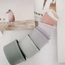 Stack + Nest Toys-Nouka Silicone Stacking Cups