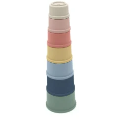 Stack + Nest Toys-Nouka Silicone Stacking Cups