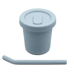 Sippy Cups + Straw Cups-Nouka Silicone Straw Cup