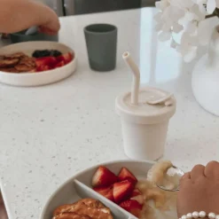 Sippy Cups + Straw Cups-Nouka Silicone Straw Cup