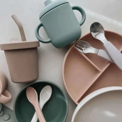Sippy Cups + Straw Cups-Nouka Silicone Straw Cup