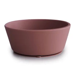 Kids Plates + Bowls|Grip + Suction Dishes-Mushie Silicone Suction Bowl