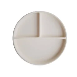 Kids Plates + Bowls|Grip + Suction Dishes-Mushie Silicone Suction Plate