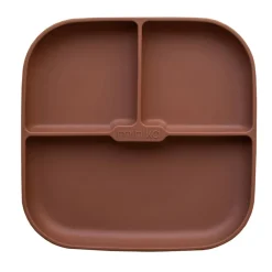Kids Plates + Bowls|Grip + Suction Dishes-Minika Silicone Suction Plate