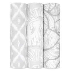 Sleep Sacks + Wraps|Blankets-aden + anais Silky Soft Swaddles (3 Pack)
