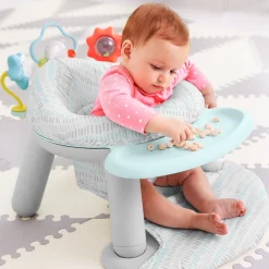 Floor Seats-Skip Hop Silver Lining Cloud 2-in-1 Activity Floor Seat