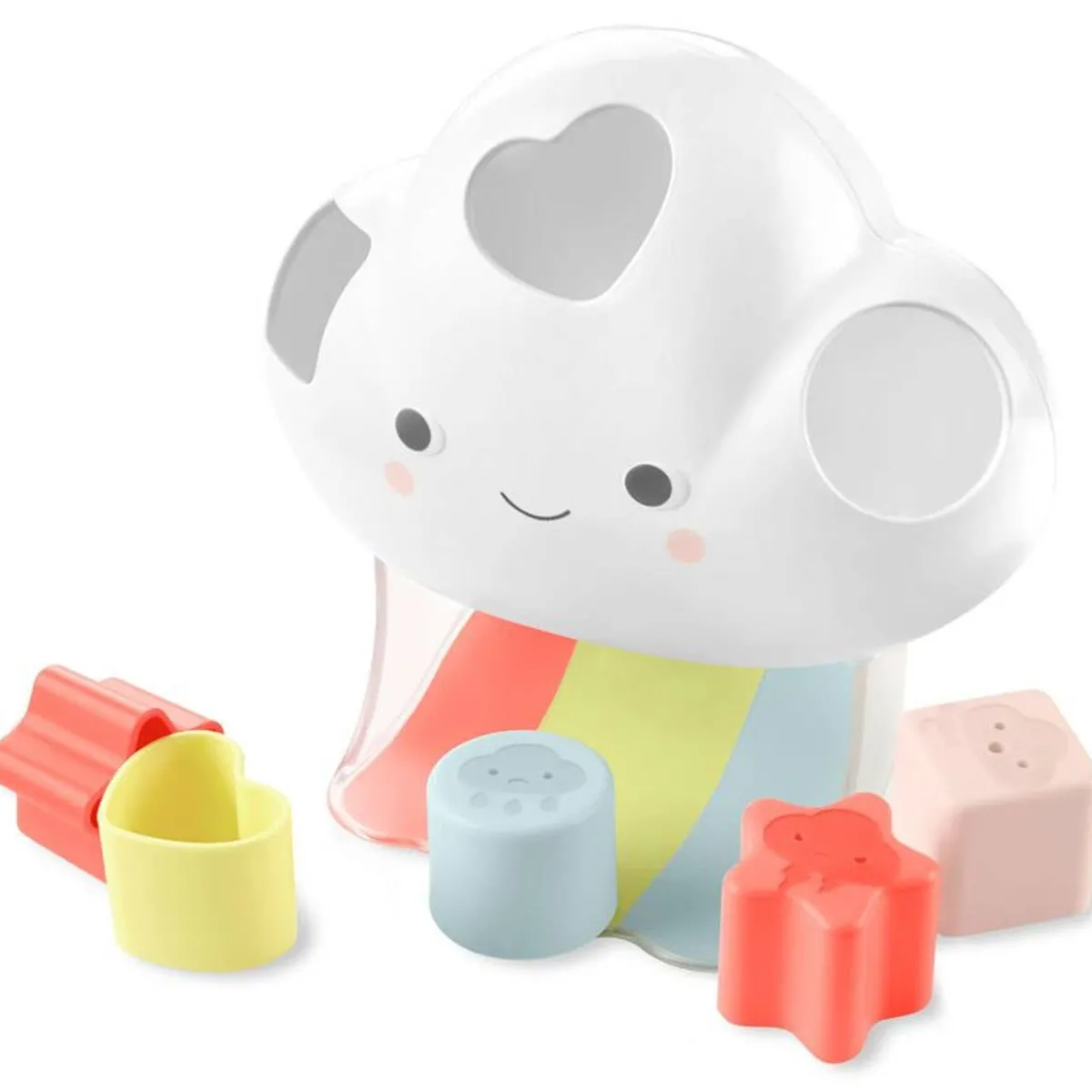 Blocks + Shape Sorters|Bath Toys-Skip Hop Silver Lining Cloud Shape Sorter