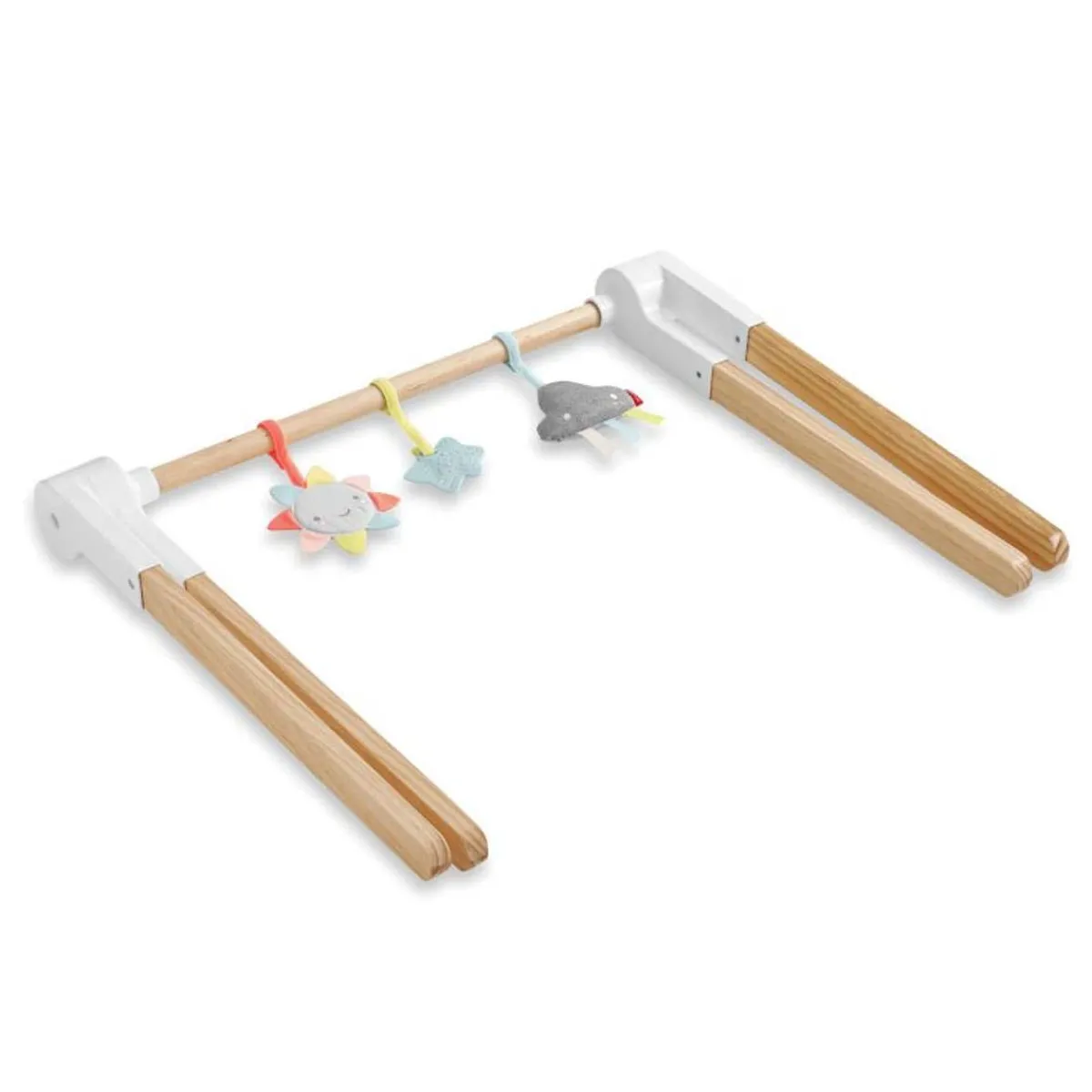 Activity Gyms-Skip Hop Silver Lining Cloud Wooden Activity Gym