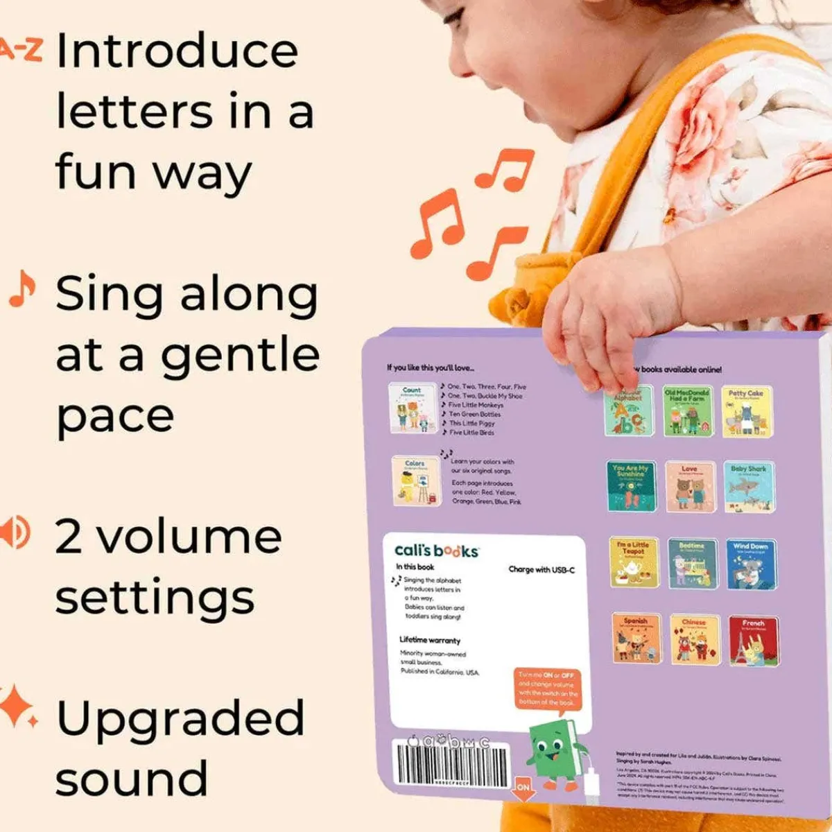 Board Books-Cali's Books Sing the Alphabet V2
