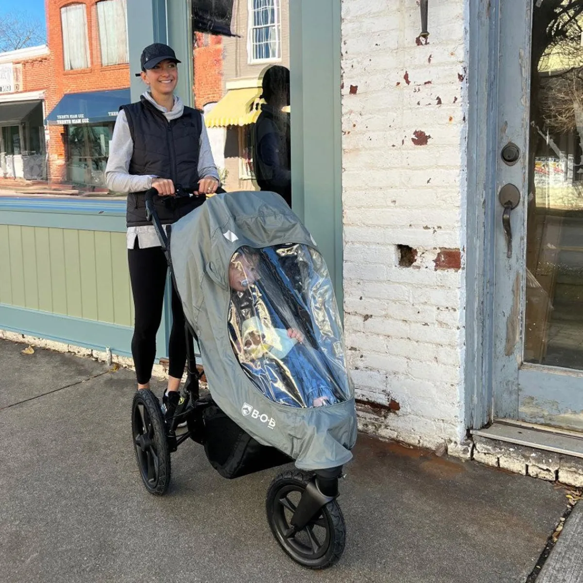 Stroller Accessories-B.O.B Single Weather Shield
