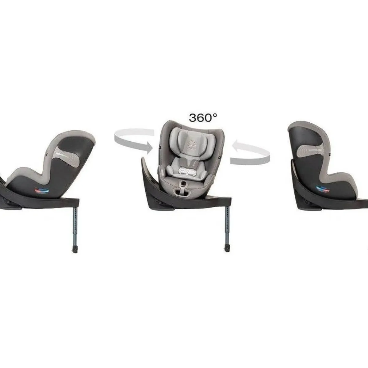 Car Seat Bases|Convertible Car Seats-Cybex Sirona S 360 Rotating Convertible Car Seat