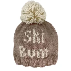 Beanies|Winter Hats-Huggalugs Ski Bum Crew Beanie Pebble