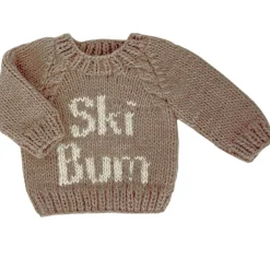 Soft Soles|Perforated Sneakers-Huggalugs Ski Bum Sweater Pebble