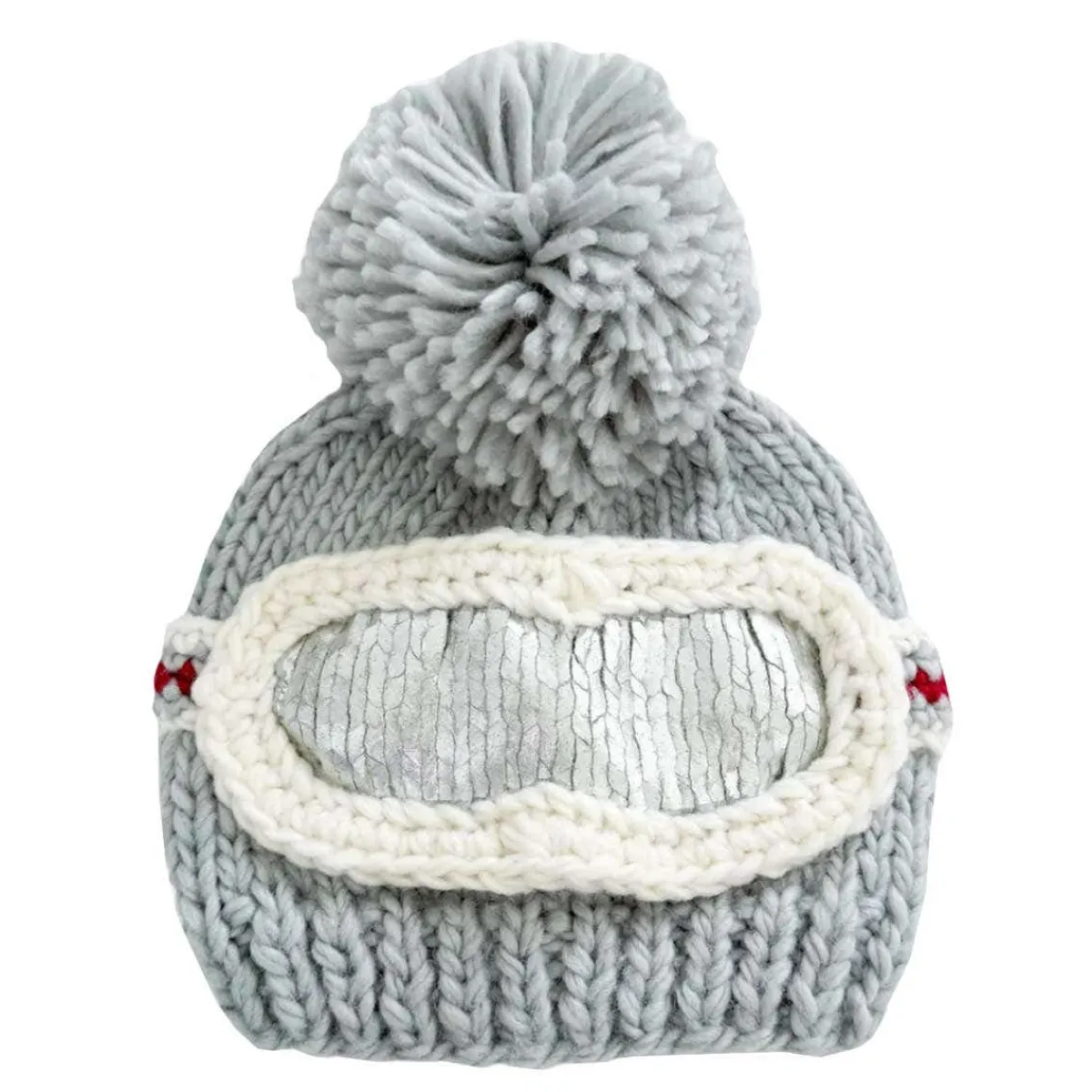 Winter Hats-Blueberry Hill Ski Goggles Hat Bowie Grey