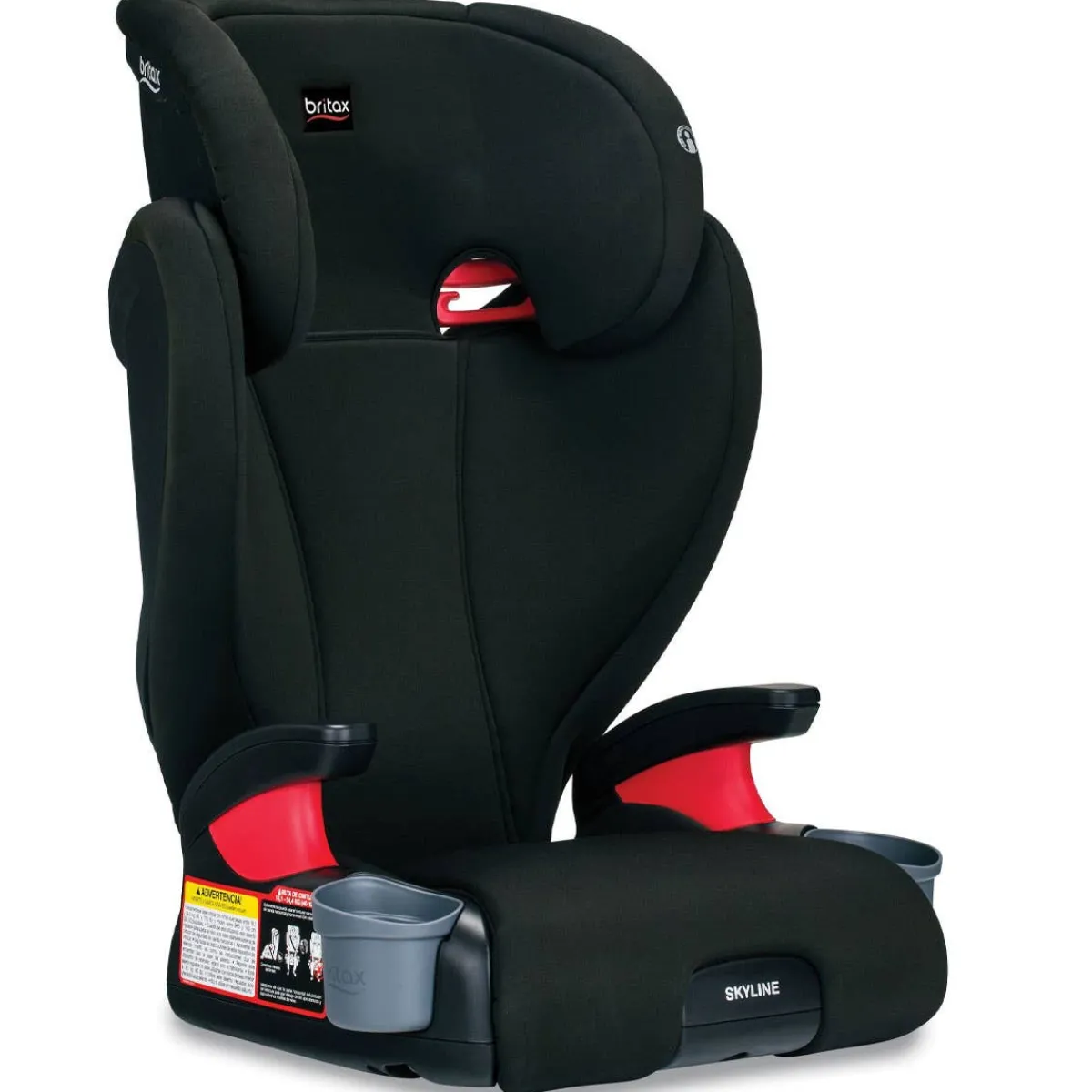 Car Seat Bases|High-Back Booster Seats-Britax Skyline Booster Seat Dusk