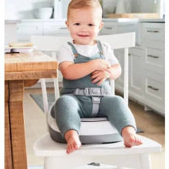 High Chairs & Boosters|Highchairs + Boosters-Skip Hop Sleek Seat Décor Booster