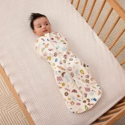 Sleep Sacks + Wraps-ErgoPouch Sleep Sack Swaddle - Print (0.2 TOG)