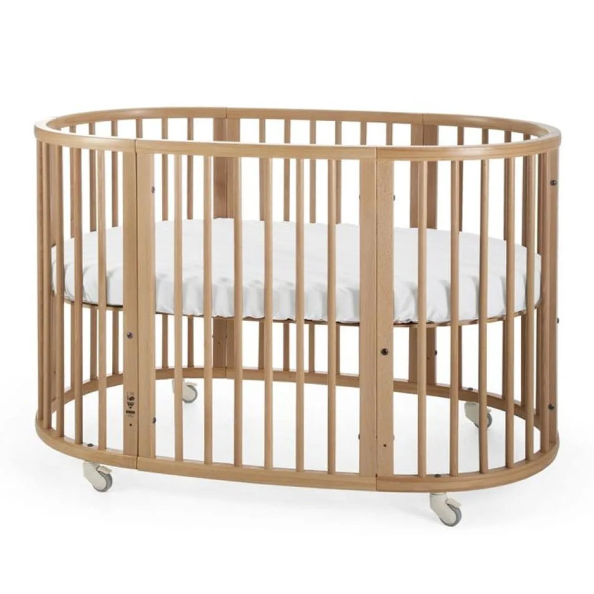 Oval Cribs|Convertible Cribs-Stokke Sleepi™ - Crib/Bed