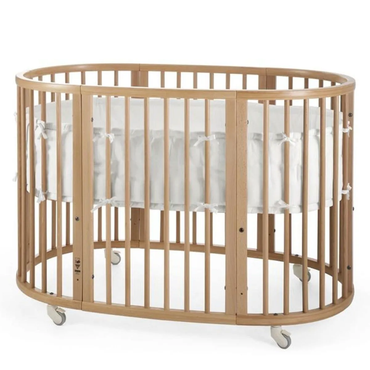 Oval Cribs|Convertible Cribs-Stokke Sleepi™ - Crib/Bed