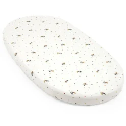 Oval Crib Bedding|Crib Fitted Sheets-Stokke Sleepiâ„¢ Bed Fitted Sheet V3 (Special Edition) Mickey Celebration