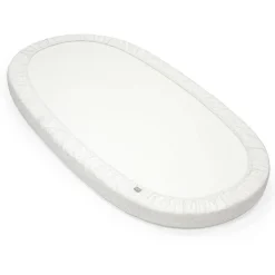 Oval Crib Bedding|Bassinet Sheets-Stokke Sleepi™ Fitted Sheet V3