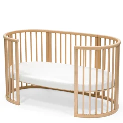 Oval Crib Bedding|Bassinet Sheets-Stokke Sleepi™ Fitted Sheet V3