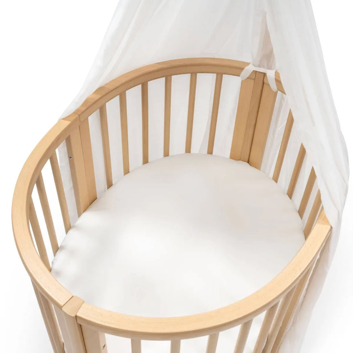 Oval Crib Bedding|Mini Crib Bedding-Stokke Sleepi™ Mini Fitted Sheet