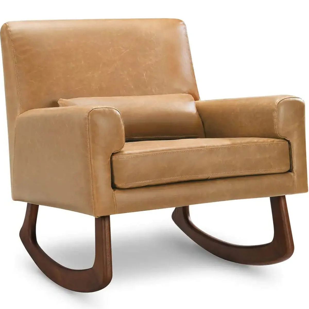 Rocking Chairs-Nursery Works Sleepytime Rocker (Walnut)