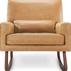 Rocking Chairs-Nursery Works Sleepytime Rocker (Walnut)