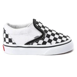 Slip-On|Baby Sneakers-Vans Slip-On (Toddler) - Checkerboard