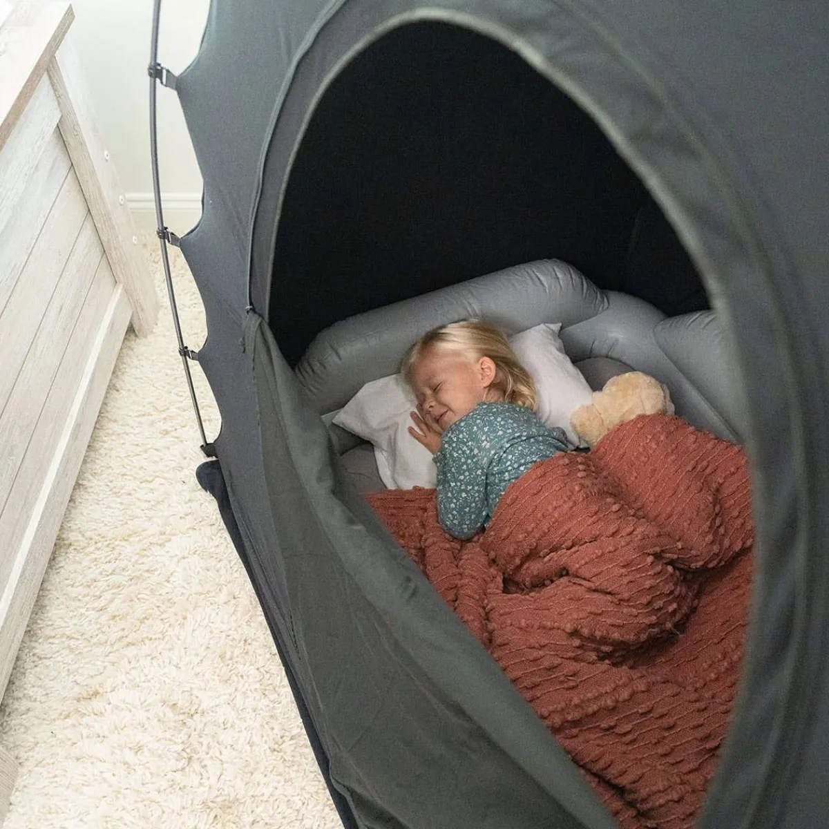 Toddler Beds|Playards-SlumberPod SlumberTot Inflatable Toddler Bed