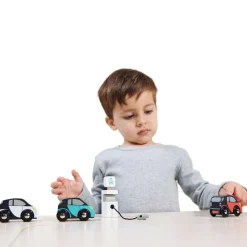 Cars + Trucks|Pretend Play-Tender Leaf Toys Smart Car Set