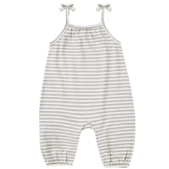 Onesies|Sleepers-Quincy Mae Smocked Jumpsuit