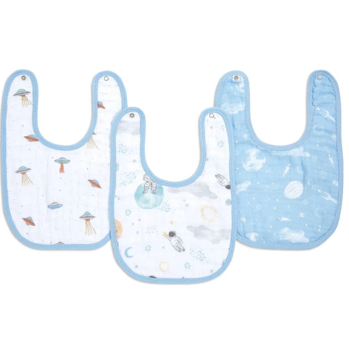 Bibs + Burps-aden + anais essentials Snap Bib (3 Pack)