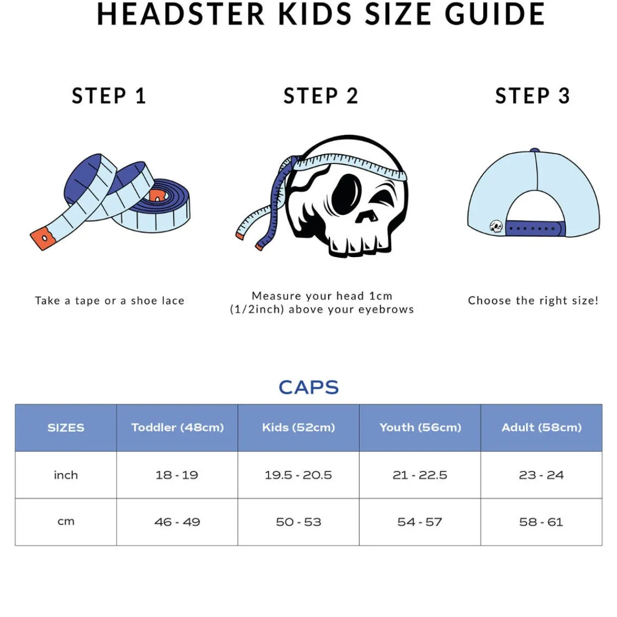 Kids Hats-Headster Kids Snapback