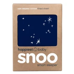 Oval Crib Bedding|Bassinet Sheets-Happiest Baby SNOO Smart Sleeper Fitted Sheet (Galaxy)