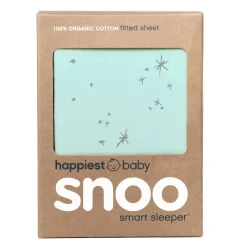 Oval Crib Bedding|Bassinet Sheets-Happiest Baby SNOO Smart Sleeper Fitted Sheet (Galaxy)