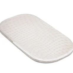 Bassinet Sheets|Crib Fitted Sheets-Stokke Snoozi™ Fitted Sheet Dandelion Beige/Vanilla Cream