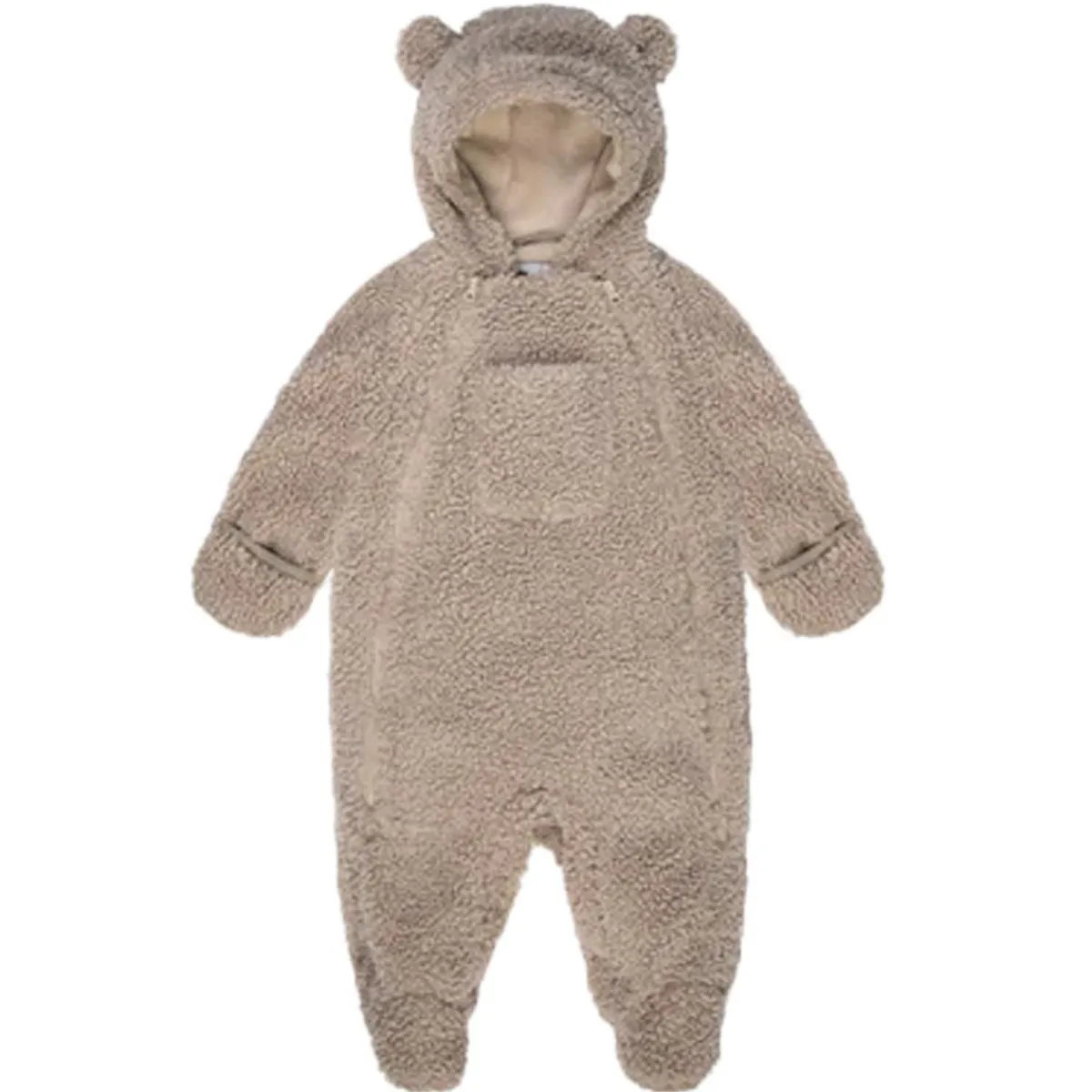 Snowsuits-7AM Enfant Snowsuit Bebe (Teddy) Oatmeal
