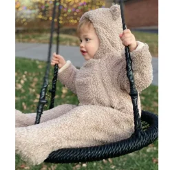 Snowsuits-7AM Enfant Snowsuit Bebe (Teddy) Oatmeal