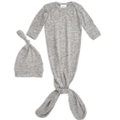 Layette Sets|Nightgowns-aden + anais Snuggle Knit Gown + Hat Set