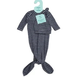Layette Sets|Nightgowns-aden + anais Snuggle Knit Gown + Hat Set