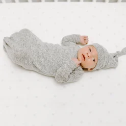 Layette Sets|Nightgowns-aden + anais Snuggle Knit Gown + Hat Set